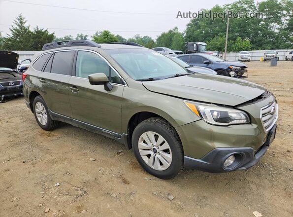 4S4BSAEC3G3360685 2016 SUBARU OUTBACK Green Delantero derecho
