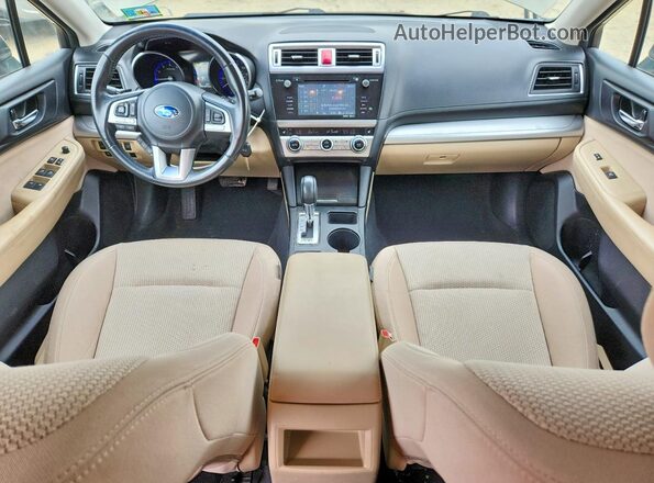 4S4BSAEC3G3360685 2016 SUBARU OUTBACK Green Vista del salpicadero