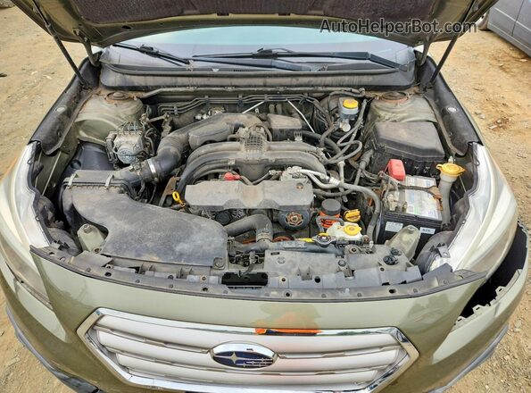 4S4BSAEC3G3360685 2016 SUBARU OUTBACK Green Vista interior trasera