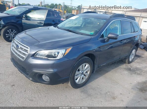 4S4BSAFC0H3302629 2017 SUBARU OUTBACK Gray Vista tres cuartos delantera izquierda