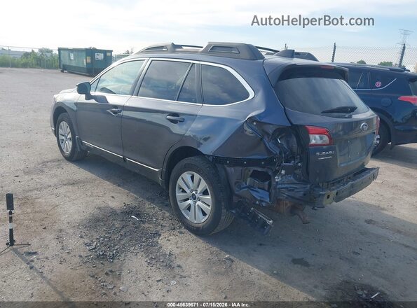 4S4BSAFC0H3302629 2017 SUBARU OUTBACK Gray Trasero izquierdo
