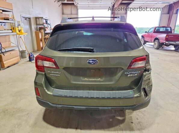 4S4BSAFC0H3424651 2017 SUBARU OUTBACK Green Vista trasera