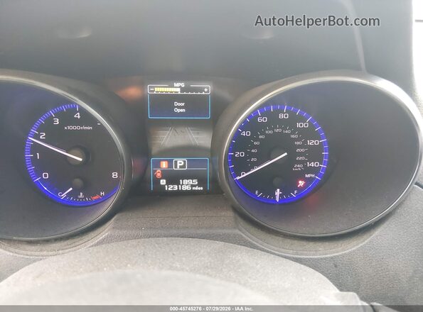 4S4BSAFC0J3234466 2018 SUBARU OUTBACK Blue Vista de los asientos traseros