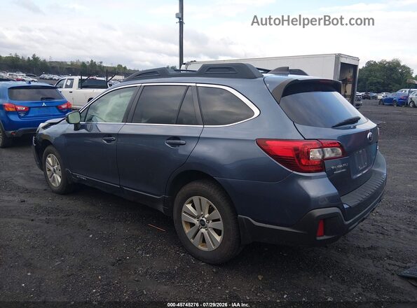 4S4BSAFC0J3234466 2018 SUBARU OUTBACK Blue Trasero izquierdo