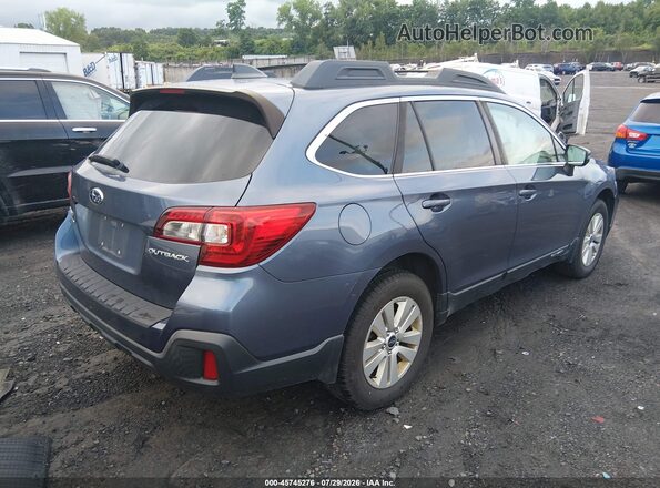 4S4BSAFC0J3234466 2018 SUBARU OUTBACK Blue Trasero derecho