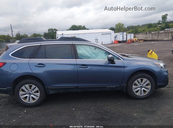 4S4BSAFC0J3234466 2018 SUBARU OUTBACK Blue Vista interior trasera