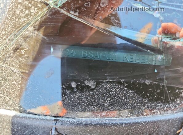 4S4BSAFC0K3231942 2019 SUBARU OUTBACK White Widok naklejki z numerem VIN