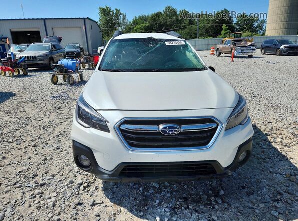 4S4BSAFC0K3231942 2019 SUBARU OUTBACK White Widok z przodu