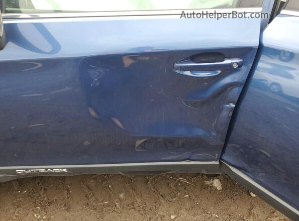 4S4BSAFC0K3310253 2019 SUBARU OUTBACK Blue Սալոնի դիմացի տեսք
