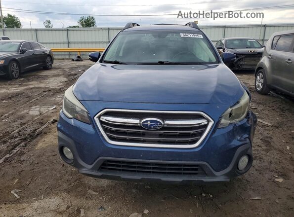 4S4BSAFC0K3310253 2019 SUBARU OUTBACK Blue Դիմացի տեսք