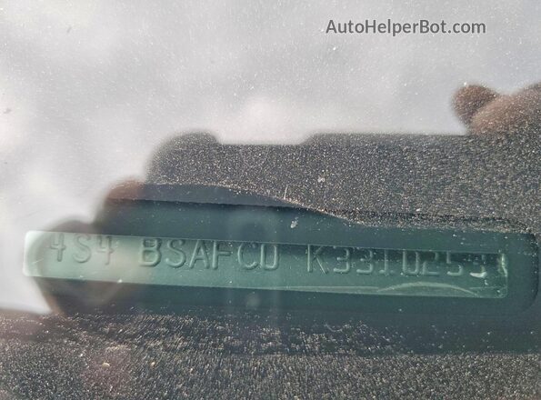 4S4BSAFC0K3310253 2019 SUBARU OUTBACK Blue VIN կոդի պիտակի տեսք