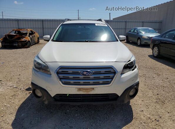 4S4BSAFC1G3228930 2016 SUBARU OUTBACK Белый Вид спереди