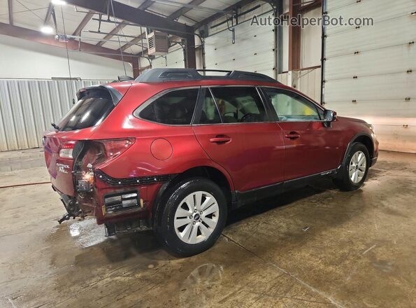 4S4BSAFC1K3259975 2019 SUBARU OUTBACK Red Tył prawy