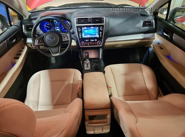 4S4BSAFC1K3259975 2019 SUBARU OUTBACK Red Widok deski rozdzielczej