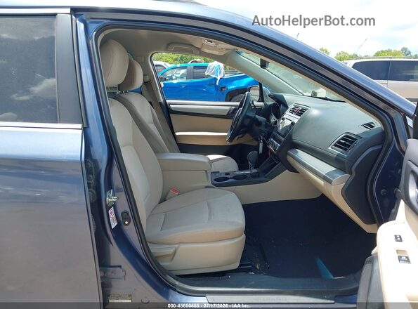 4S4BSAFC2H3232468 2017 SUBARU OUTBACK Blue Widok wnętrza z przodu