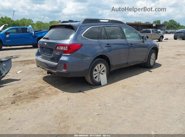 4S4BSAFC2H3232468 2017 SUBARU OUTBACK Blue Tył prawy