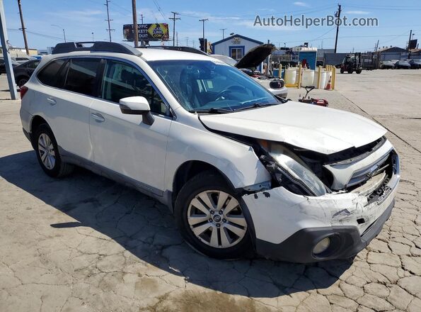 4S4BSAFC2H3309906 2017 SUBARU OUTBACK White Przód prawy