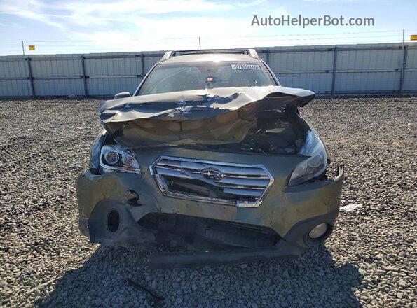 4S4BSAFC2H3416955 2017 SUBARU OUTBACK Green Vista frontal