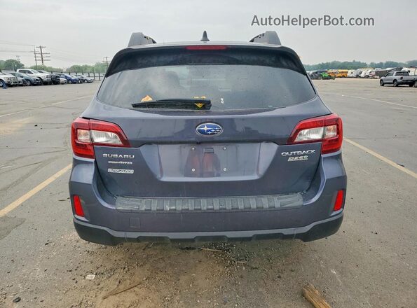 4S4BSAFC2H3435036 2017 SUBARU OUTBACK Charcoal Вид ззаду