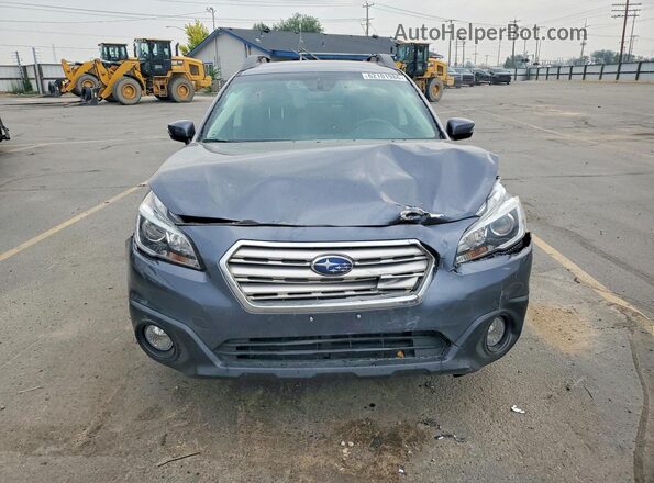 4S4BSAFC2H3435036 2017 SUBARU OUTBACK Charcoal Вид спереду