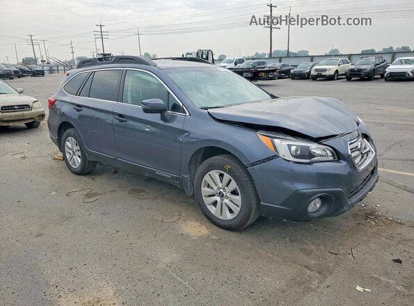 4S4BSAFC2H3435036 2017 SUBARU OUTBACK Charcoal Передня права чверть