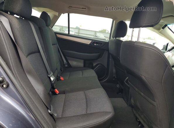 4S4BSAFC2H3435036 2017 SUBARU OUTBACK Charcoal Вид задньої частини салону