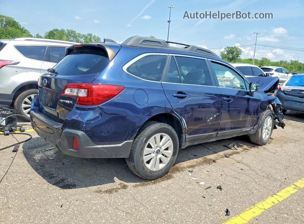 4S4BSAFC2J3254427 2018 SUBARU OUTBACK Blue Trasero derecho