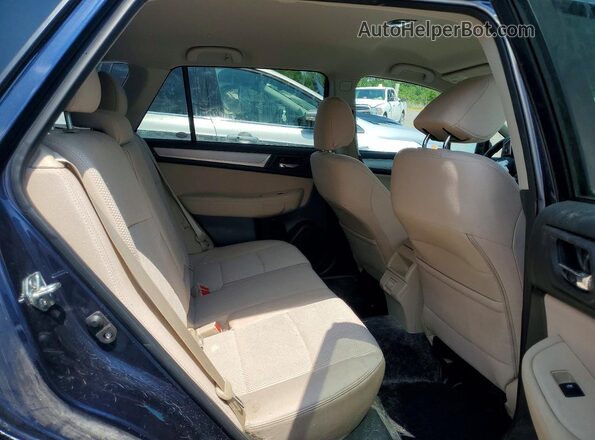 4S4BSAFC2J3254427 2018 SUBARU OUTBACK Blue Vista interior trasera