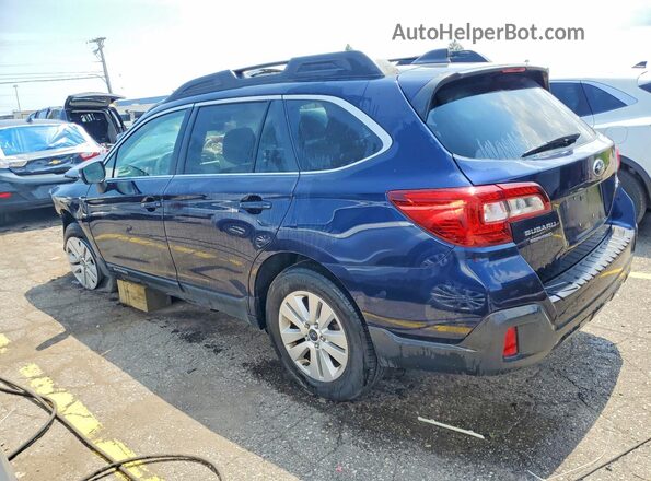 4S4BSAFC2J3254427 2018 SUBARU OUTBACK Blue Trasero izquierdo