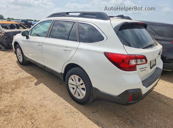4S4BSAFC2J3389780 2018 SUBARU OUTBACK Белый Задняя левая четверть