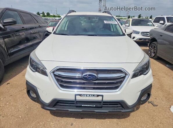 4S4BSAFC2J3389780 2018 SUBARU OUTBACK Белый Вид спереди