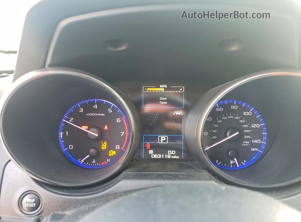 4S4BSAFC2K3226922 2019 SUBARU OUTBACK Silver Widok zestawu wskaźników