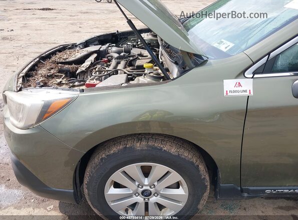 4S4BSAFC2K3276106 2019 SUBARU OUTBACK Green წინა ხედი