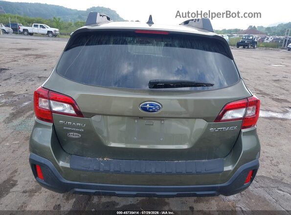 4S4BSAFC2K3276106 2019 SUBARU OUTBACK Green 