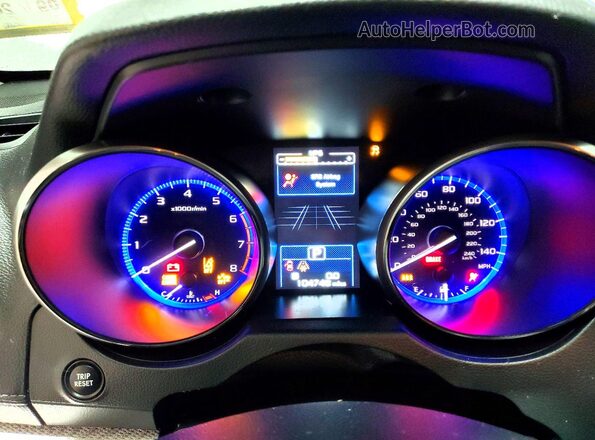 4S4BSAFC2K3361642 2019 SUBARU OUTBACK Blue Widok zestawu wskaźników