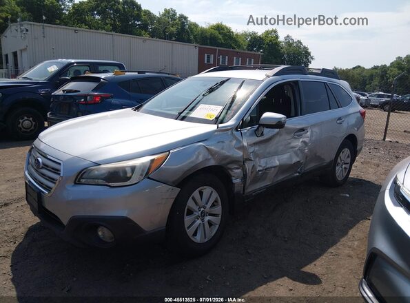 4S4BSAFC3G3328852 2016 SUBARU OUTBACK Silver Vista tres cuartos delantera izquierda