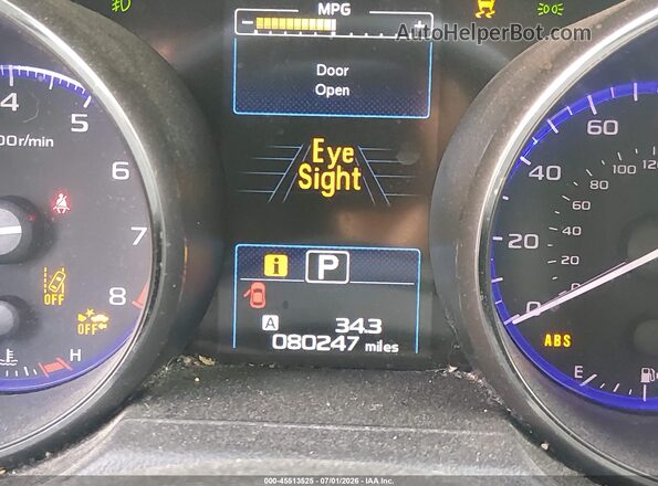 4S4BSAFC3G3328852 2016 SUBARU OUTBACK Silver Vista interior trasera