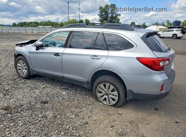 4S4BSAFC3H3381679 2017 SUBARU OUTBACK Серебряный Задняя левая четверть
