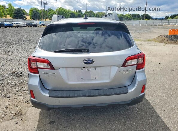 4S4BSAFC3H3381679 2017 SUBARU OUTBACK Серебряный Вид сзади
