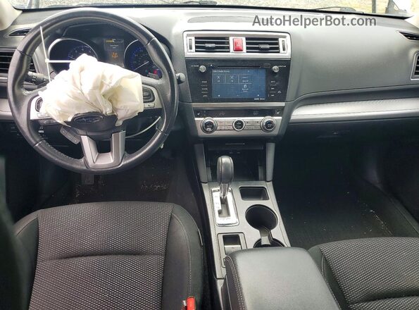 4S4BSAFC3H3381679 2017 SUBARU OUTBACK Серебряный Вид панели приборов