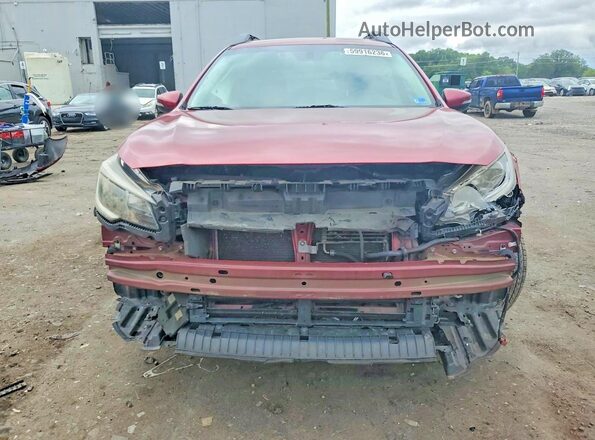 4S4BSAFC3J3341883 2018 SUBARU OUTBACK Red Vista frontal