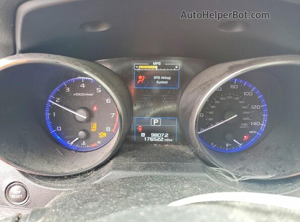 4S4BSAFC3J3341883 2018 SUBARU OUTBACK Red Vista del cuadro de instrumentos