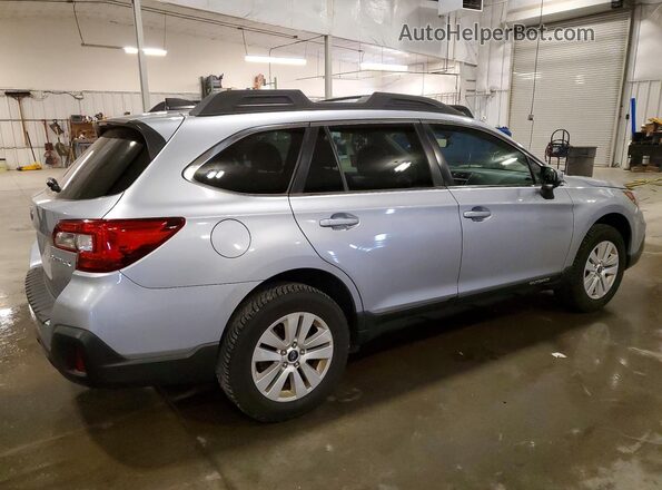 4S4BSAFC3J3390307 2018 SUBARU OUTBACK Серебряный Задняя правая четверть