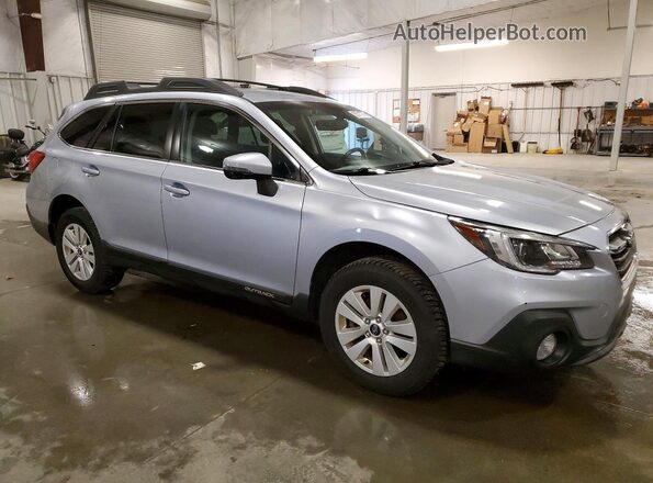 4S4BSAFC3J3390307 2018 SUBARU OUTBACK Серебряный Передняя правая четверть