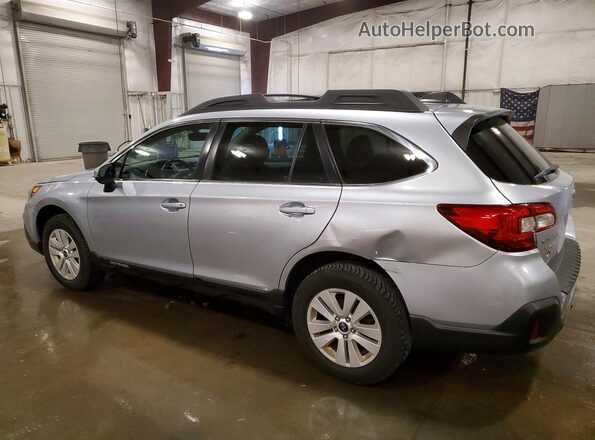 4S4BSAFC3J3390307 2018 SUBARU OUTBACK Серебряный Задняя левая четверть