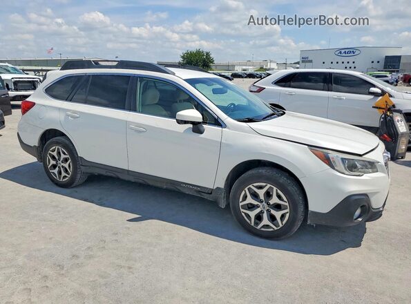 4S4BSAFC3K3283646 2019 SUBARU OUTBACK White წინა მარჯვენა