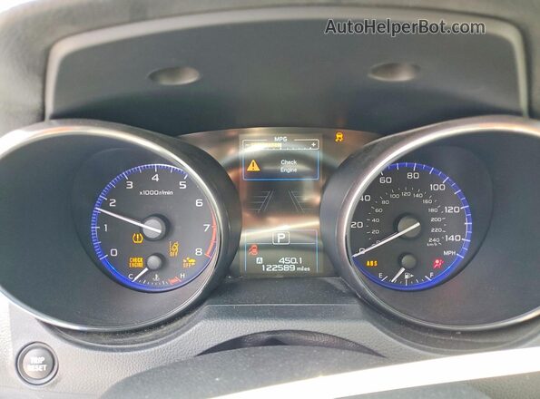 4S4BSAFC3K3283646 2019 SUBARU OUTBACK White ხელსაწყოთა პანელის ხედი