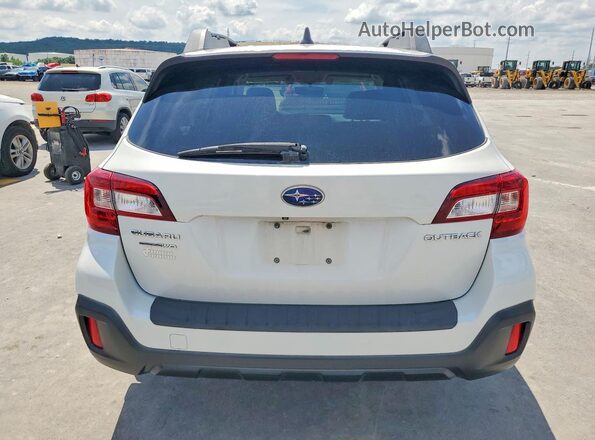 4S4BSAFC3K3283646 2019 SUBARU OUTBACK White უკანა ხედი