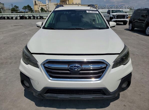 4S4BSAFC3K3283646 2019 SUBARU OUTBACK White წინა ხედი