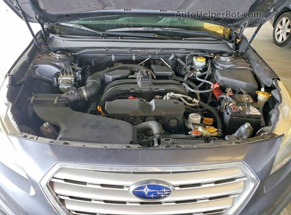 4S4BSAFC4G3224645 2016 SUBARU OUTBACK Gray Вид підкапотного простору